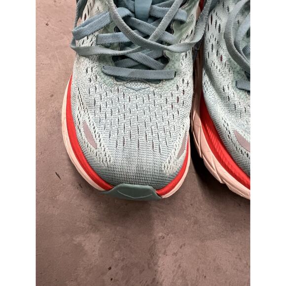 Hoka One One Clifton 8 Aquarelle Womens Shoes Running Walking - Size 7.5B - Picture 4 of 15